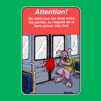 Serge ! Ne met pas ta main !