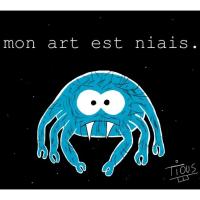 Mon art est niais