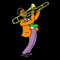 Trombone jazz