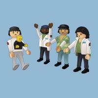 Lego X Playmobil X alien