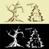 Sapin VS nudiste