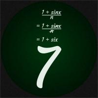 ( 1 + sinx ) / n =  7