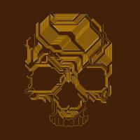 cyber skull