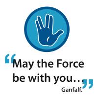 May the force:)