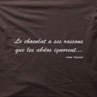 Le chocolat a ses raisons