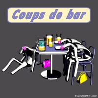 Gros coups de bar filles