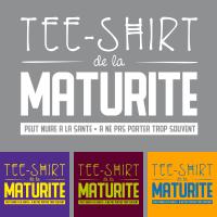 Tee shirt de la maturité