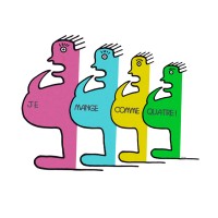 Je mange comme quatre !