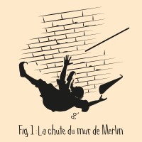 la chute du mur de Merlin