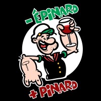 - épinard + pinard