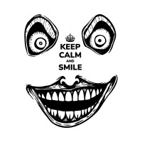 Keep calm and smile