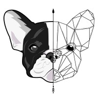 Bouledogue minimaliste