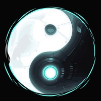 Yin Yang player moon