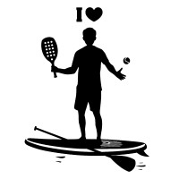 J'aime le padel/paddle