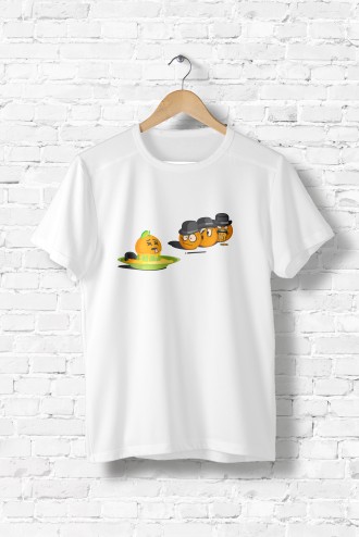 Orange mécanique Sweat shirt original Homme -Fruit of the loom