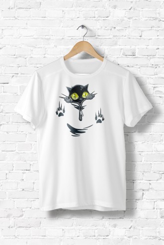 Tee Shirt Femme Ooh Pussy Chat Mignon Humour