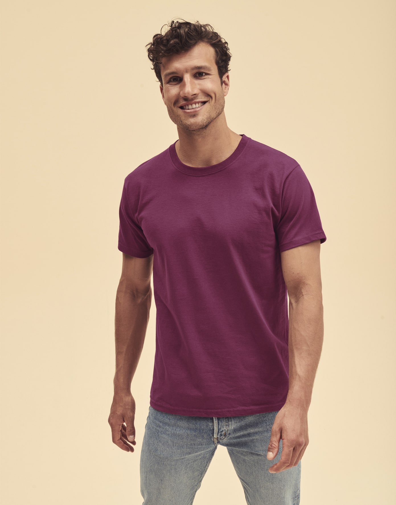 T shirt Homme (Valueweight T-Shirt) Fruit of the loom 165 g/m²
